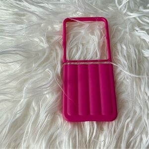 Samsung Galaxy 7 flip Vibrant Pink Phone Case